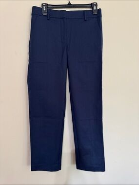 LOFT Navy Women's Straight Leg Dress Pants